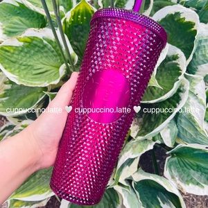 ❤️NEW❤️Starbucks Fall 2022 ‘Berry Bling’ Iridescent Venti Studded Tumbler
